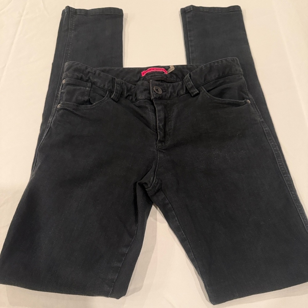 Alice + Olivia Black Skinny Jeans